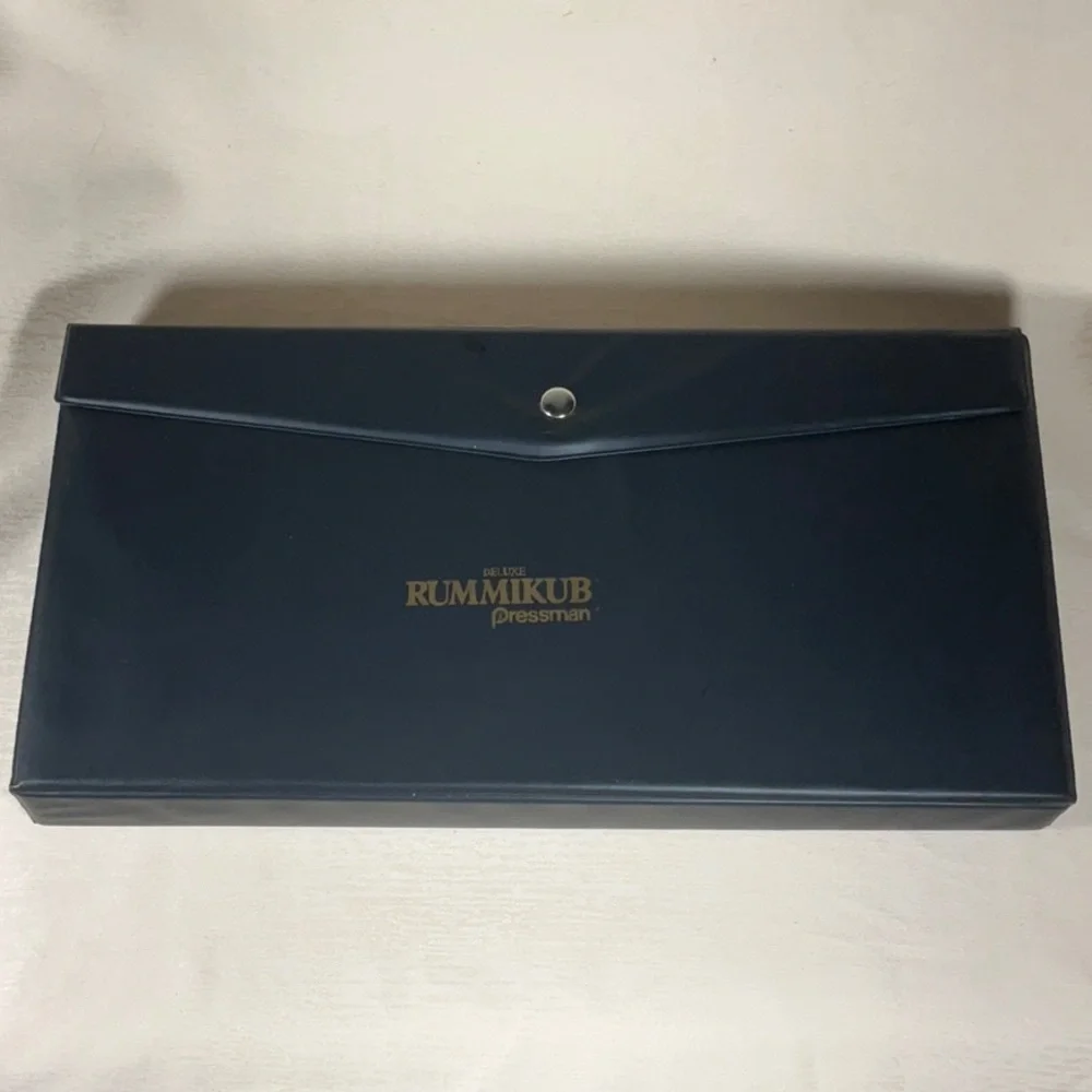 Deluxe Rummukub in Vinyl Case by Pressman Complete 1994